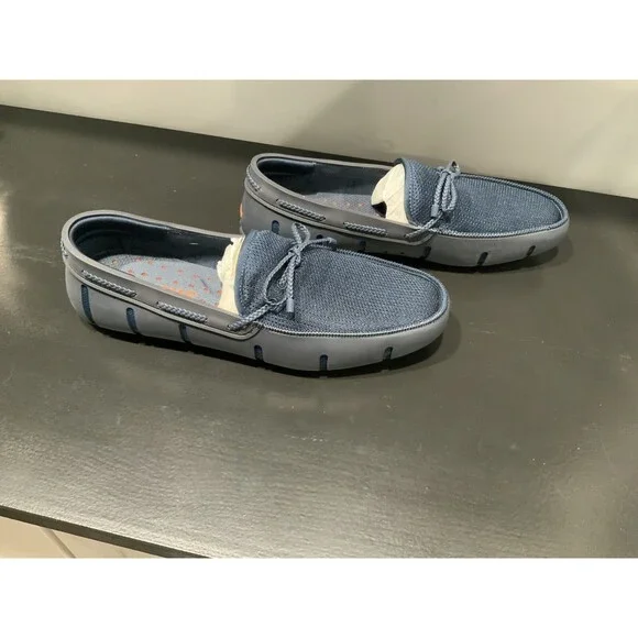 SWIMS MEN'S BRAIDED LACE LOAFER Size 11.5 - Picture 3 of 6